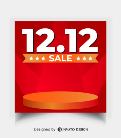 Free-12.12-Shopping-Day-Sale-Banner-Vector-Background