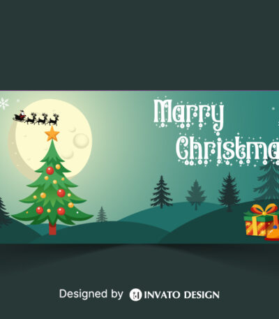 Free Christmas Social Media Template, Festive Holiday Post Design, Editable Christmas Vector Template, Christmas Marketing Post Design, Holiday Social Media Graphics,