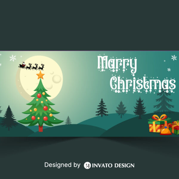 Free Christmas Social Media Template, Festive Holiday Post Design, Editable Christmas Vector Template, Christmas Marketing Post Design, Holiday Social Media Graphics,