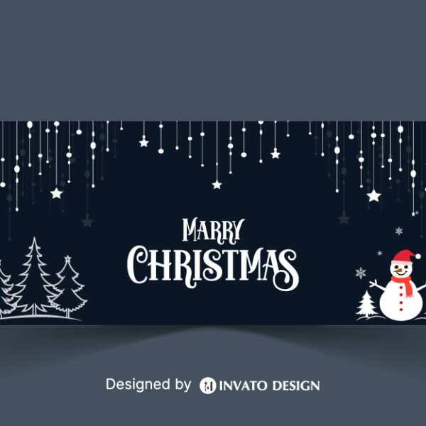 Free Christmas Social Media Template, Festive Holiday Post Design, Editable Christmas Vector Template, Christmas Marketing Post Design, Holiday Social Media Graphics,