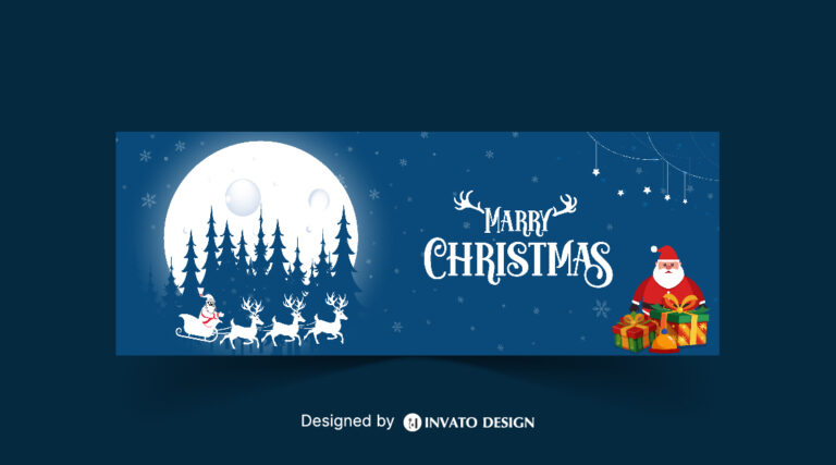 Free Christmas Social Media Template, Festive Holiday Post Design, Editable Christmas Vector Template, Christmas Marketing Post Design, Holiday Social Media Graphics,