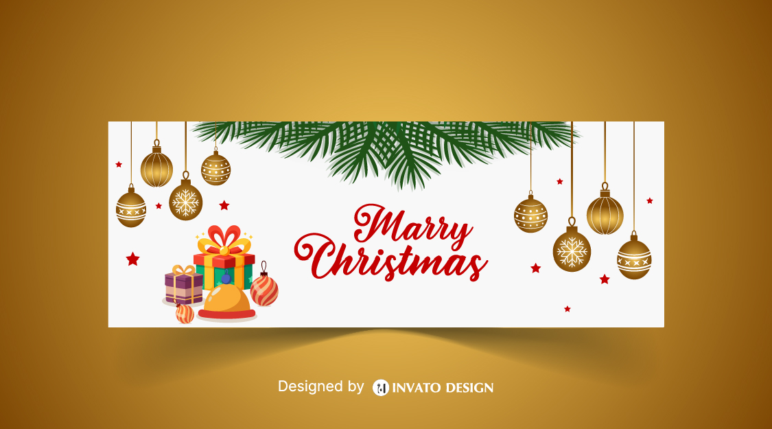 Free Christmas Social Media Template, Festive Holiday Post Design, Editable Christmas Vector Template, Christmas Marketing Post Design, Holiday Social Media Graphics,