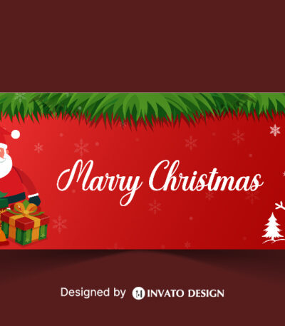 Free Christmas Social Media Template, Festive Holiday Post Design, Editable Christmas Vector Template, Christmas Marketing Post Design, Holiday Social Media Graphics,