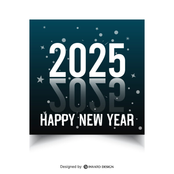 Free Happy New Year Template, Editable New Year Social Media Design, Festive New Year Post Template, Customizable Holiday Social Media Post, New Year Celebration Design,