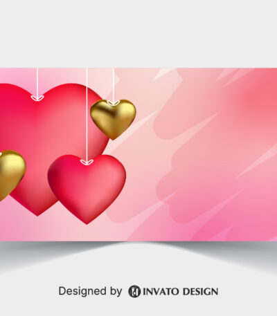 Free Valentine’s Day social media banner template in vector format featuring romantic designs, customizable text, and professional visuals for digital platforms